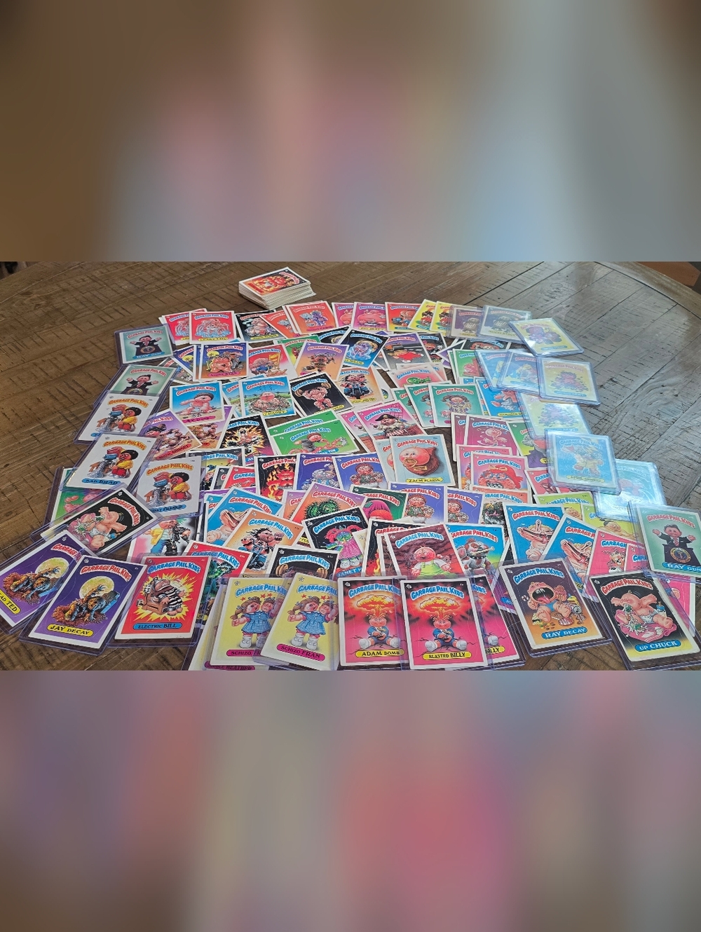 Series 1 GPK Lot 180+ 1985 Adam Bomb Blasted Billy Schizo Fran Garbage Pail Kids